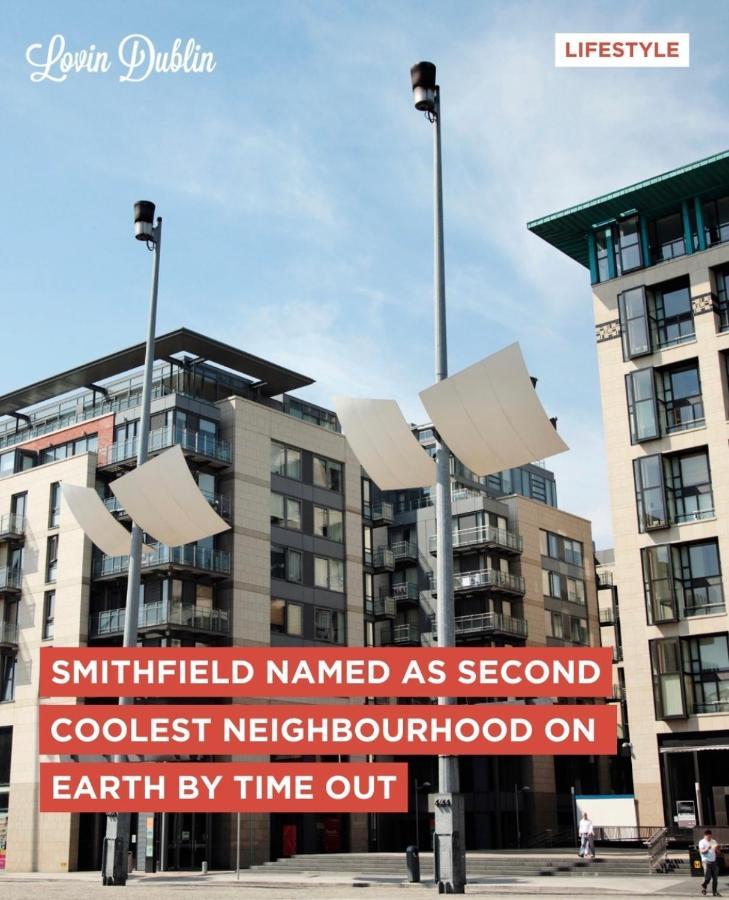 Smithfield Square Nest Entire Apt Dublin Bagian luar foto